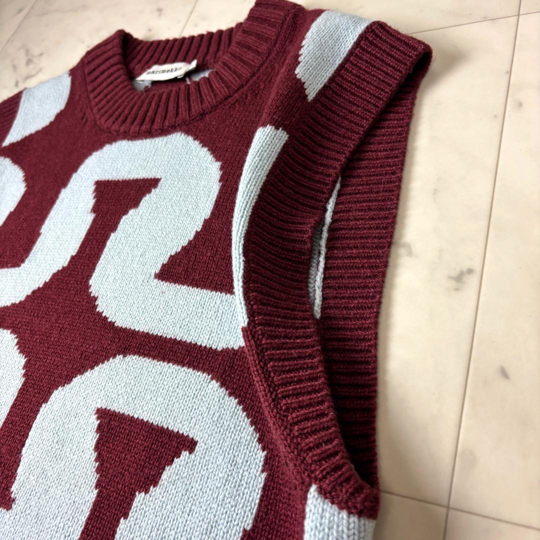 23SS✨ マリメッコ S ニットベスト Eloisasti Koukero