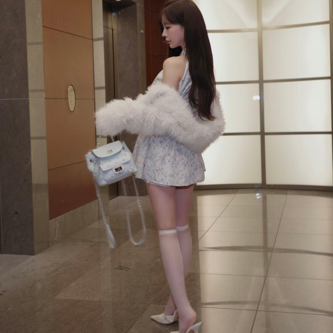 Darich アメスリギャザーフレアミニワンピース GRY