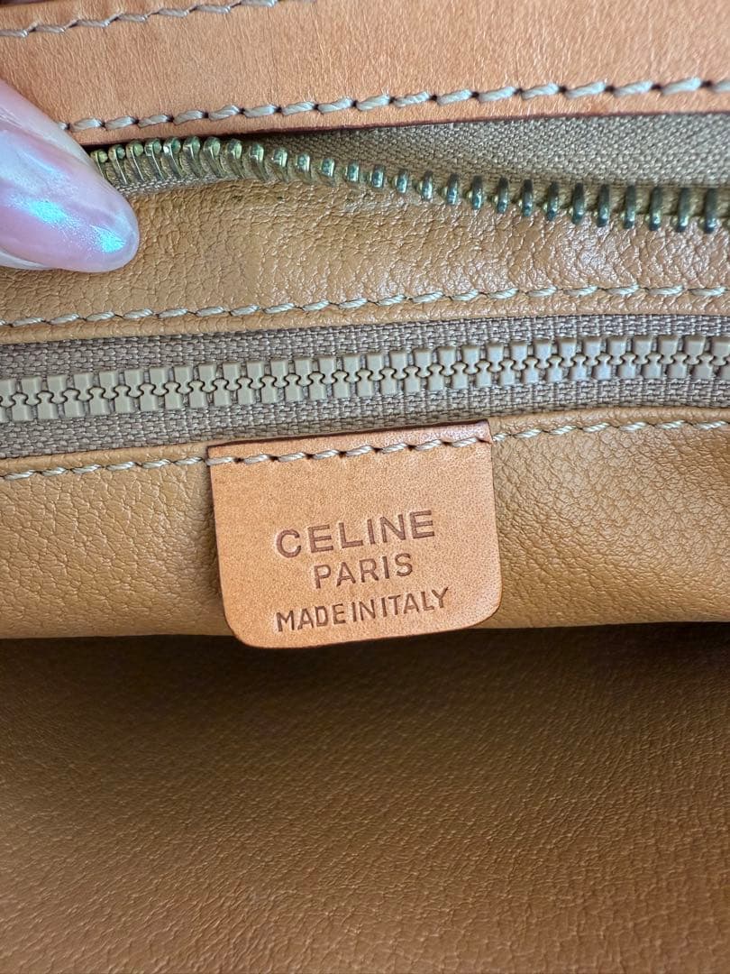 VINTAGE CELINE セリーヌ マカダム クラッチバッグ PVCレザー