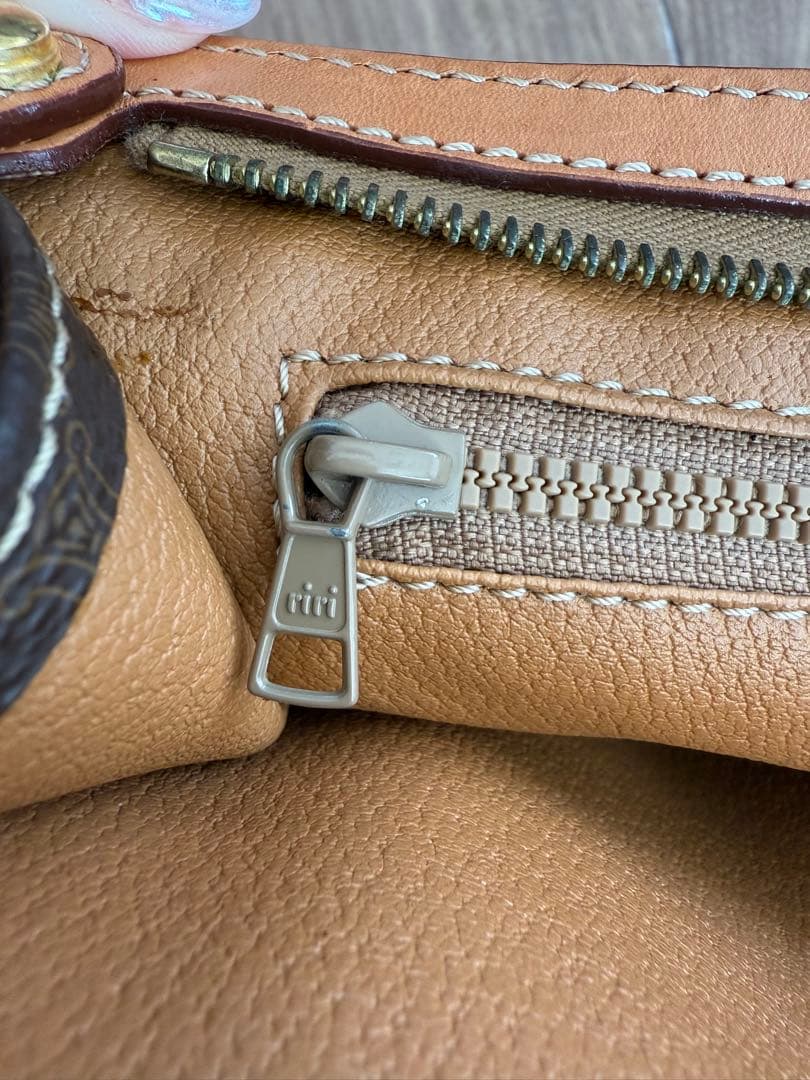 VINTAGE CELINE セリーヌ マカダム クラッチバッグ PVCレザー