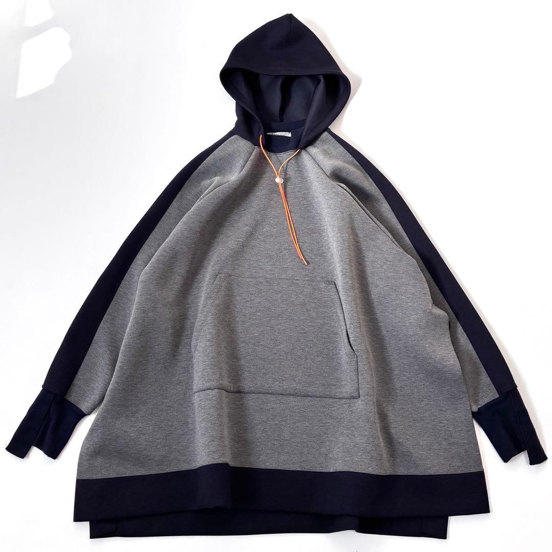 nagonstans ナゴンスタンス ダンボールフレアフードプルオーバー