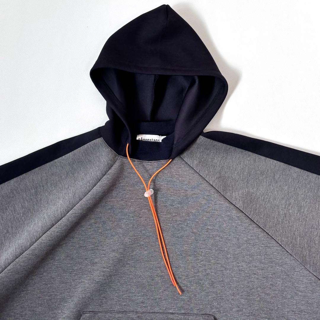 nagonstans ナゴンスタンス ダンボールフレアフードプルオーバー