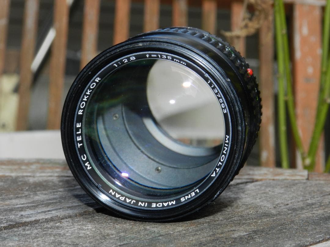 即撮影可　MINOLTA MC TELE ROKKOR 135mm f/2.8