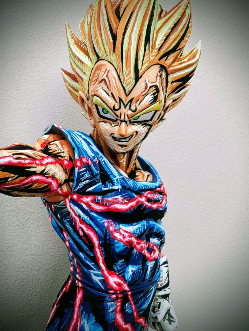 SHページ　リペイント品　Grandista 魔人ベジータ