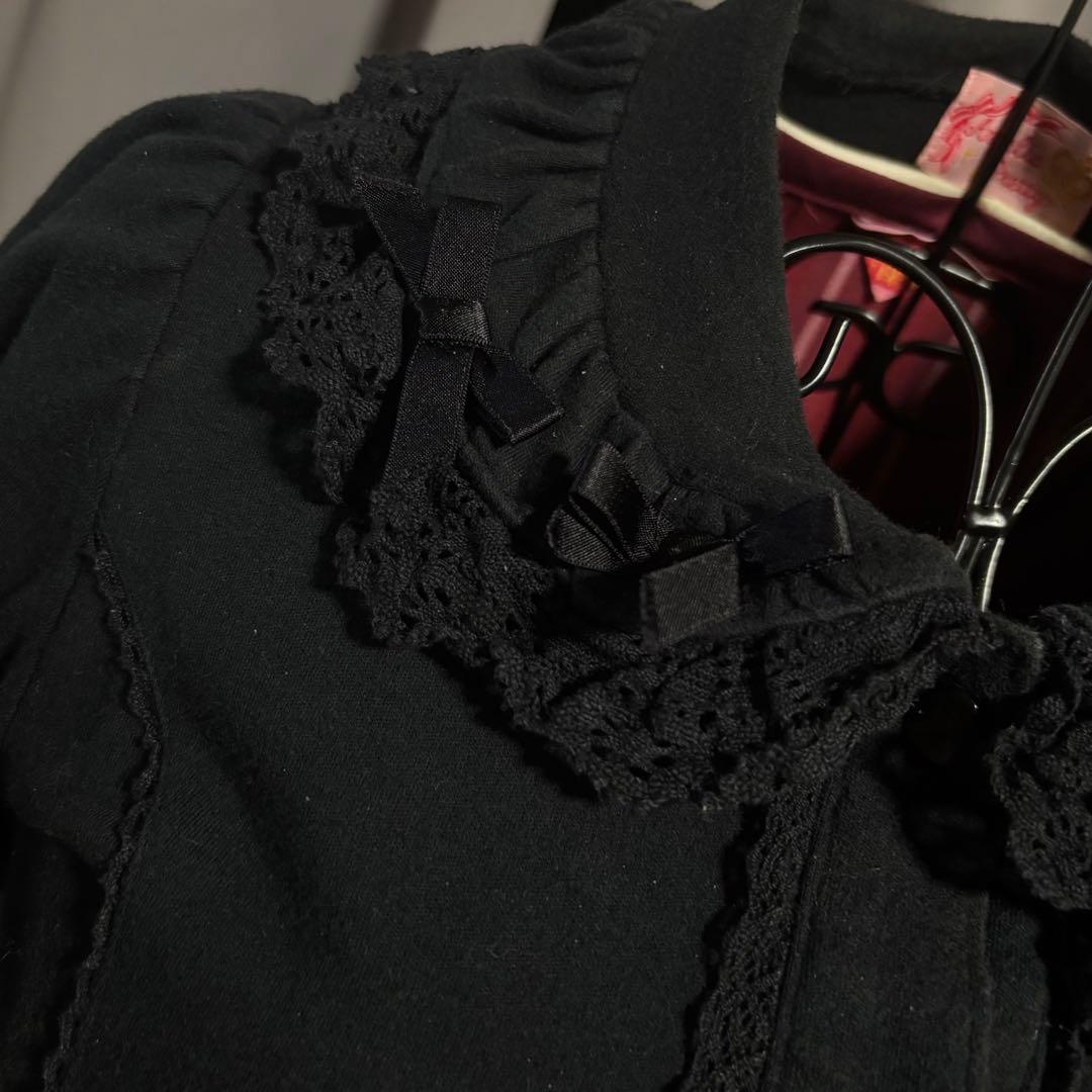 Angelic Pretty 旧タグ カットソー生地ハートブラウス ボレロ 半袖