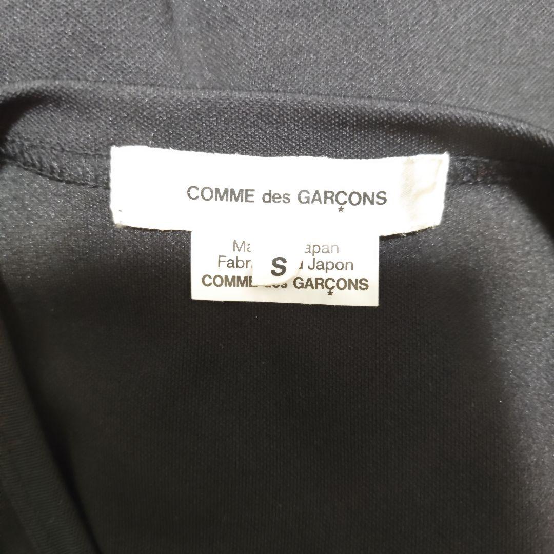 美品！　コムデギャルソンフリル付きブラック長袖Tシャツ