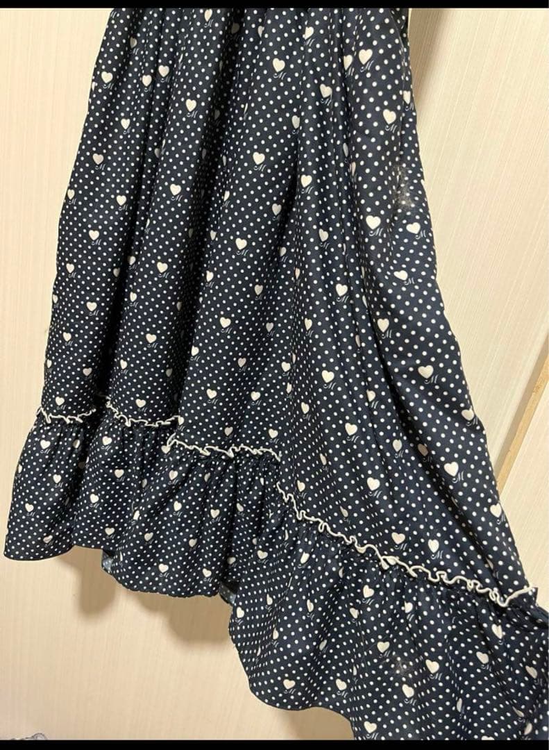M*️様 Little dot heartジャンパースカートMサイズ
