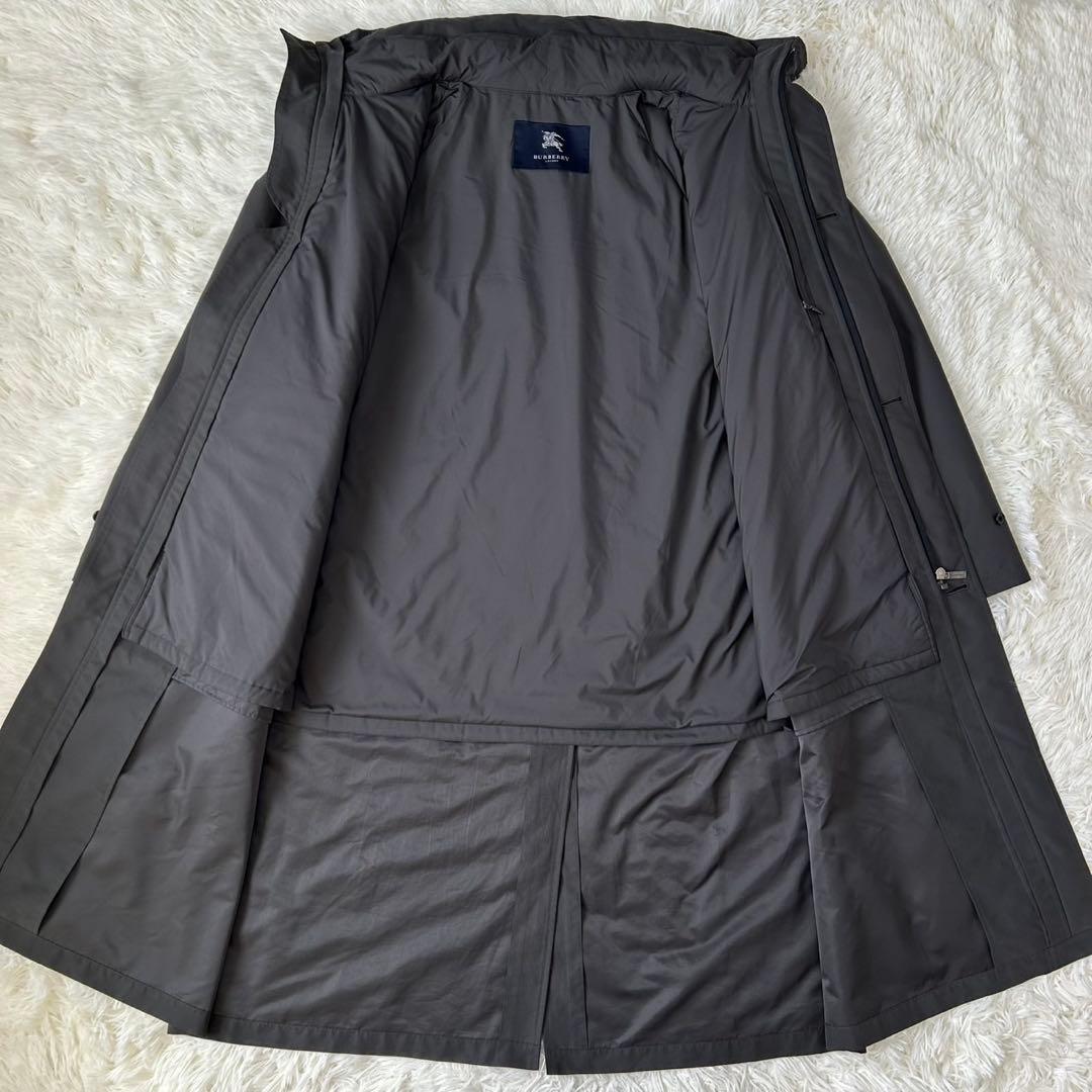 【極美品/LL】バーバリーロンドン モッズコート ライナー付 フード ベージュ