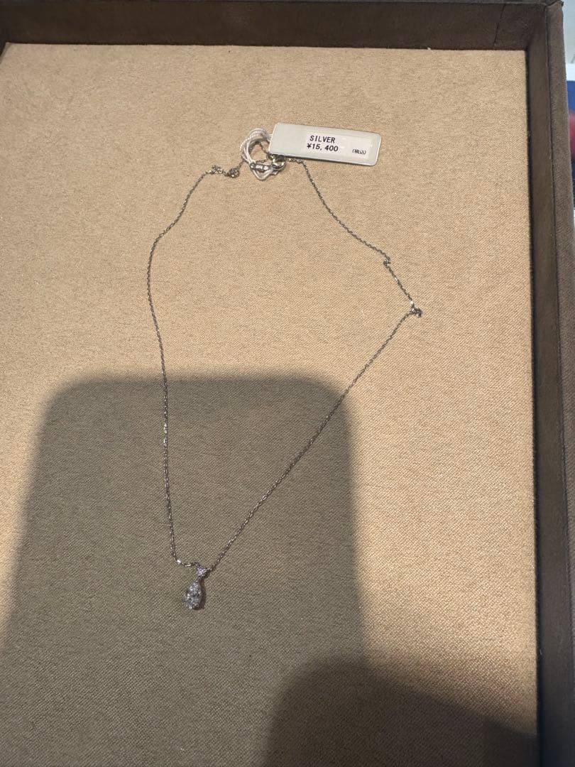 4℃ シルバーネックレス