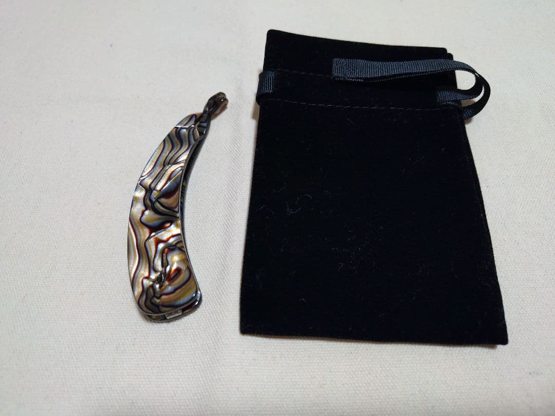 【ALEXANDRE DE PARIS】バナナクリップ　オパール