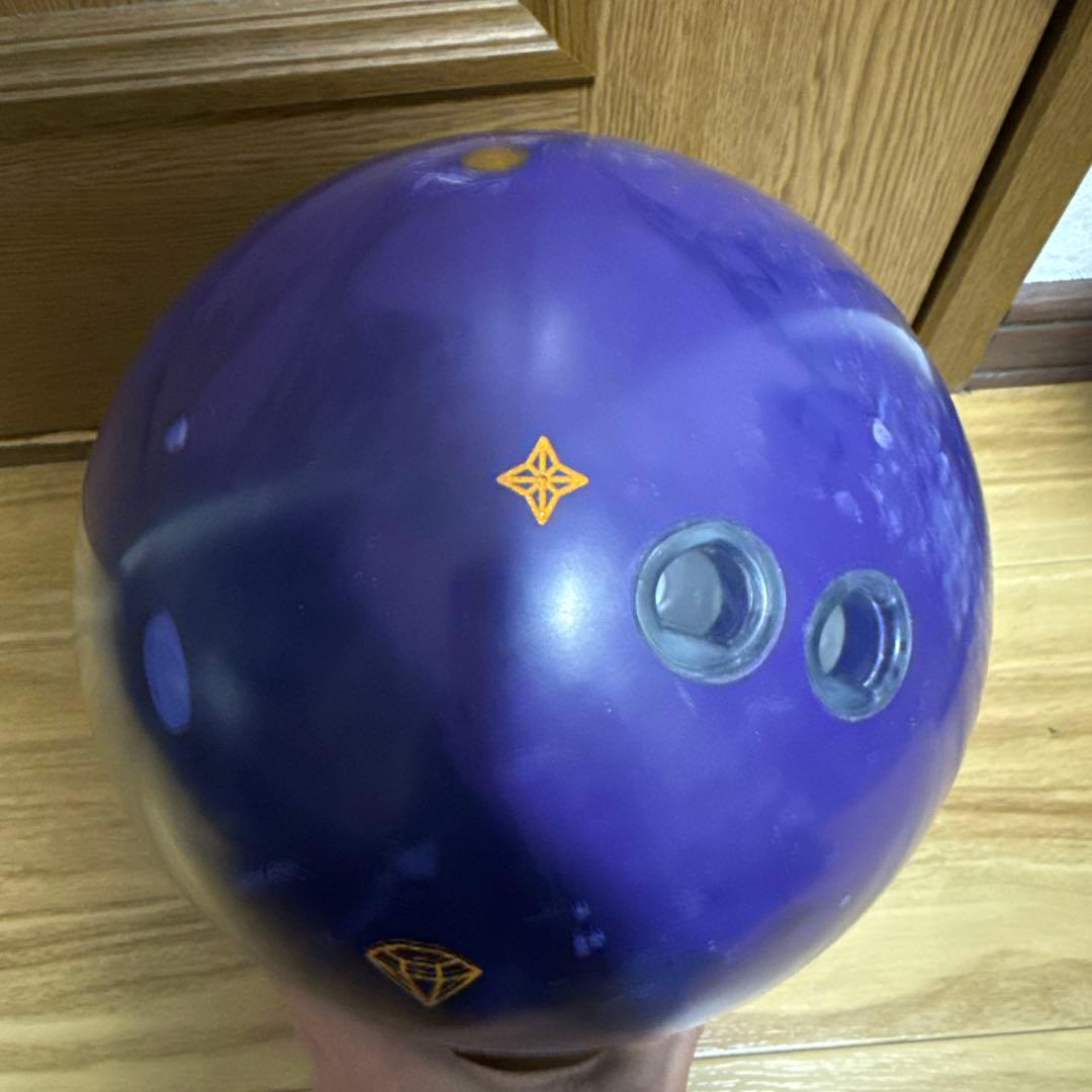 GEM CRYSTAL ボウリングボール 紫