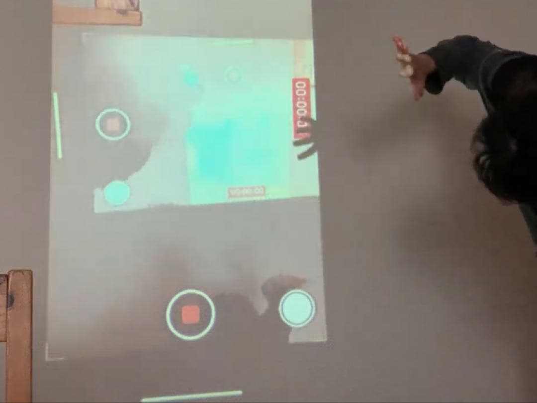 WIMIUS ミニプロジェクター本体 リモコン付き