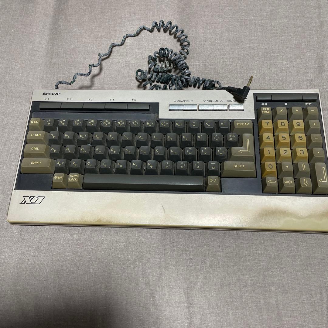 シャープ■ジャンク品SHARP シャープ （CZ-800 C） キーボード