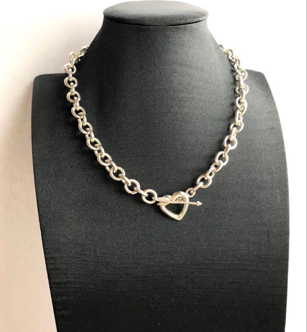 ティファニー　ハート　アロー　ネックレス　チョーカー　925