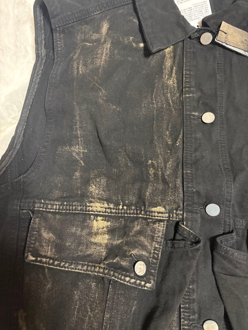 M.U.Lエムユーエル新品ゴールドラインベスト