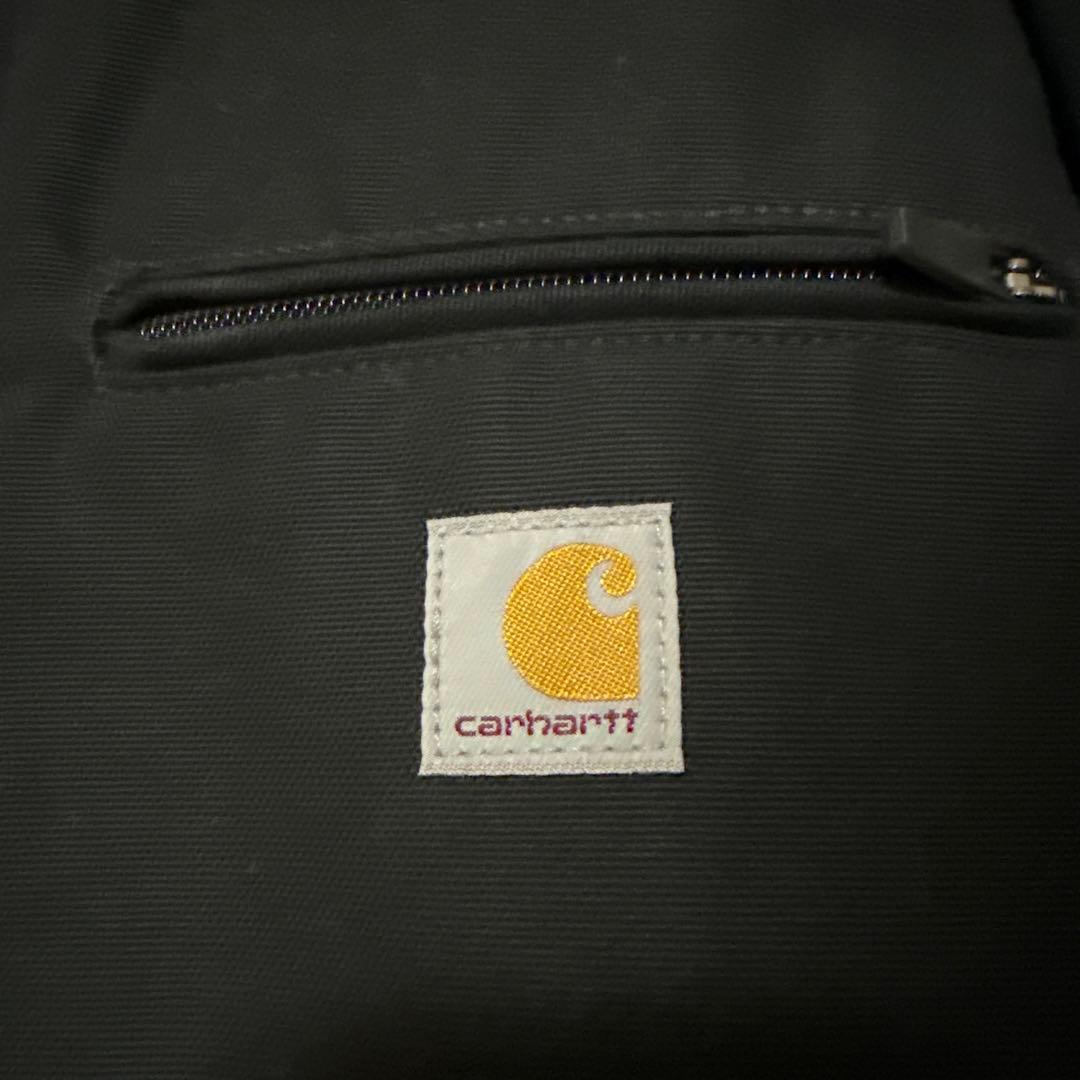 カーハート　デトロイトジャケット　ブラック　Lサイズ