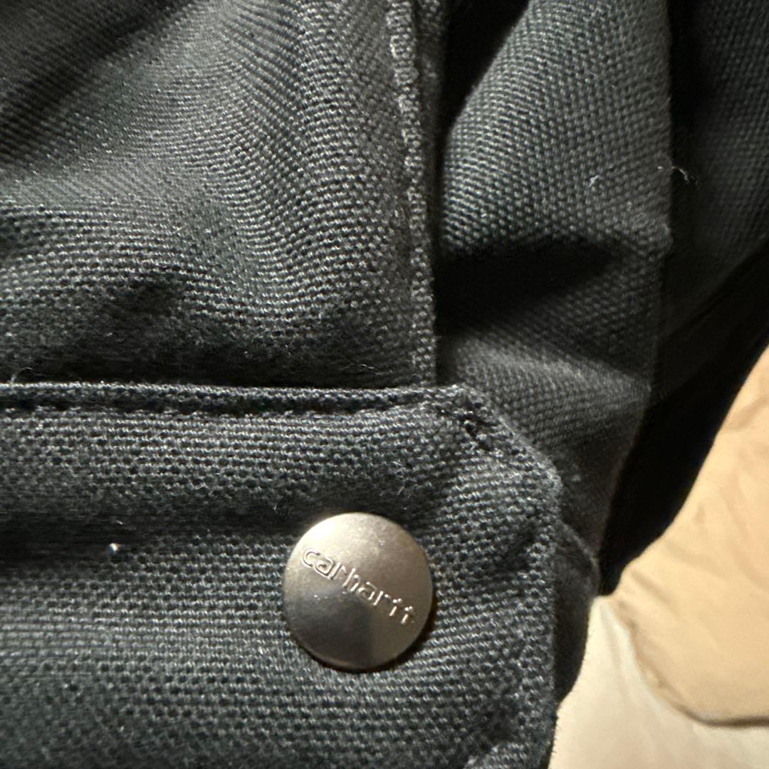 カーハート　デトロイトジャケット　ブラック　Lサイズ