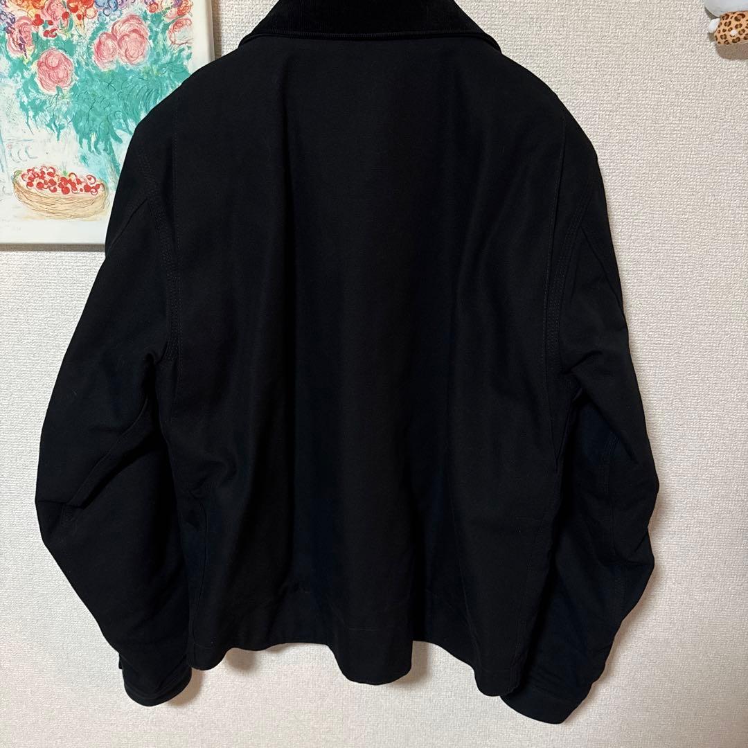 カーハート　デトロイトジャケット　ブラック　Lサイズ