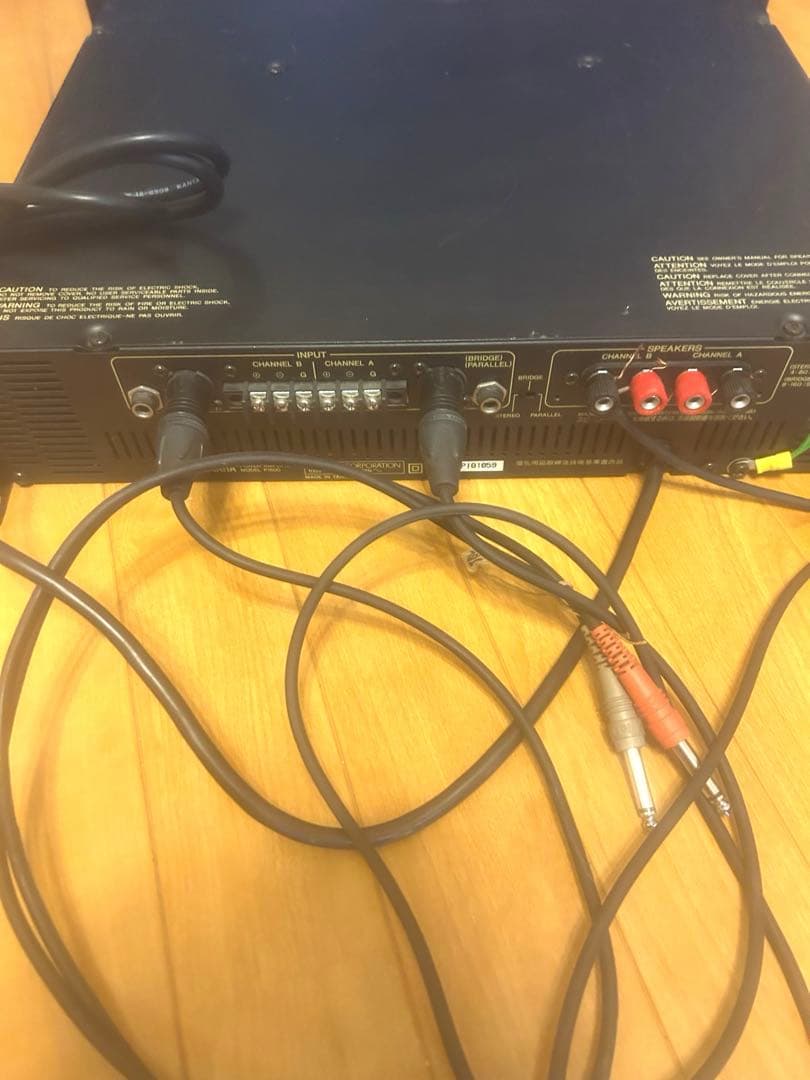 【早い者勝ち】YAMAHA P1600 パワーアンプ 通電確認済 半年前まで使用