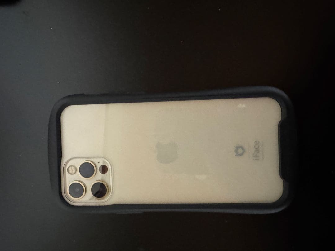Apple iPhone 12Pro ゴールド iface付き