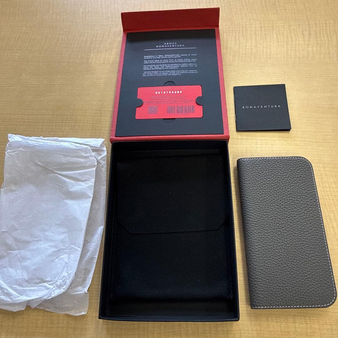 BONAVENTURAチャコールグレートゥルーグレーiPhone16ProMax