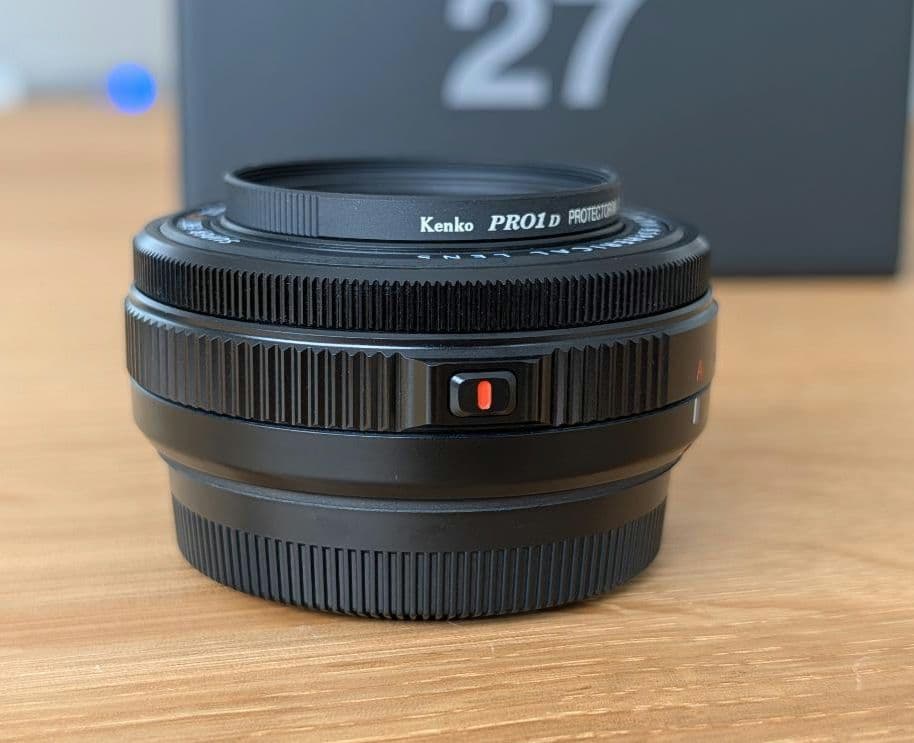 富士フイルム フジノンレンズ XF27mmF2.8 R WR　保証期間内