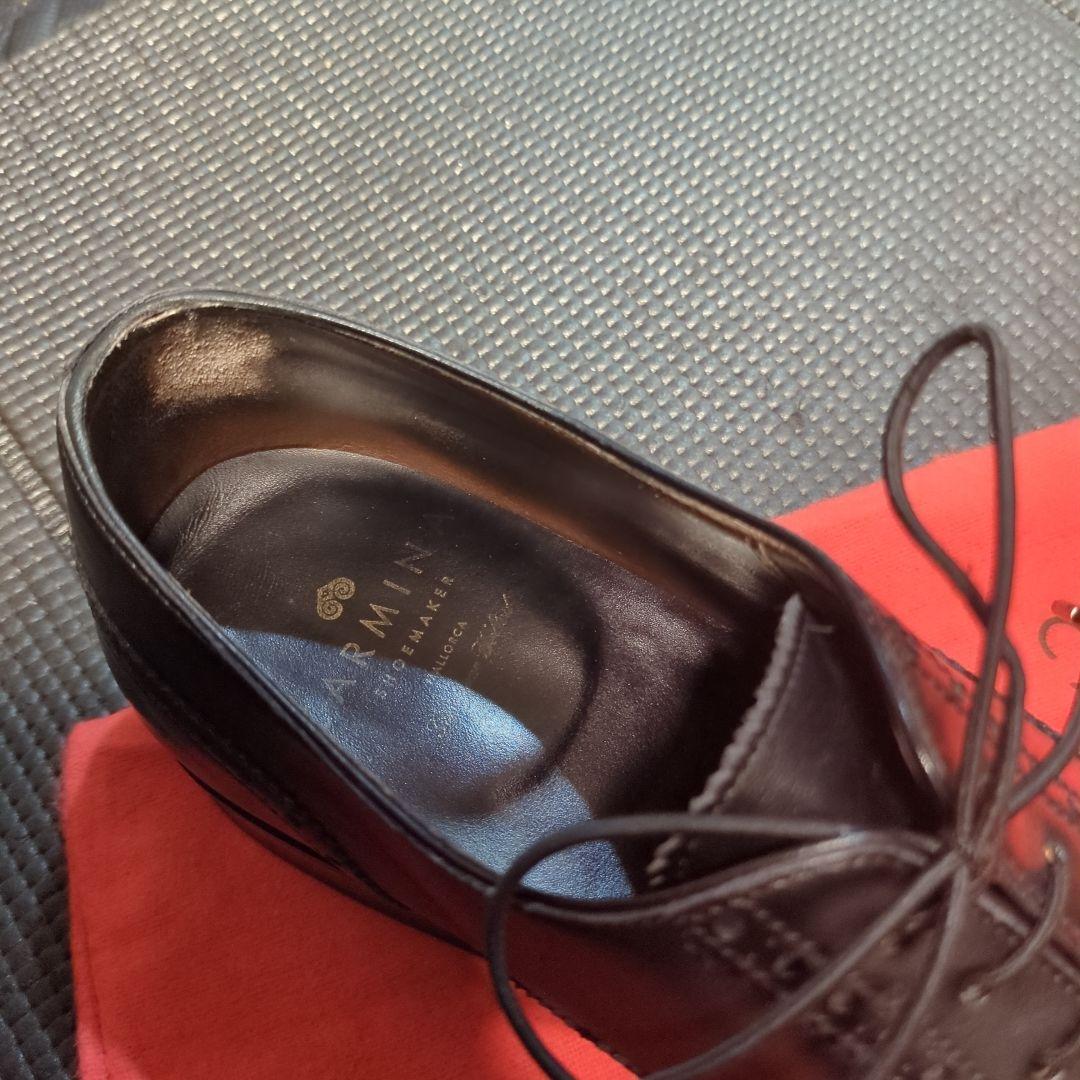 カルミナ　セミブローグ（カーフ レイン）10051　サイズ7.5