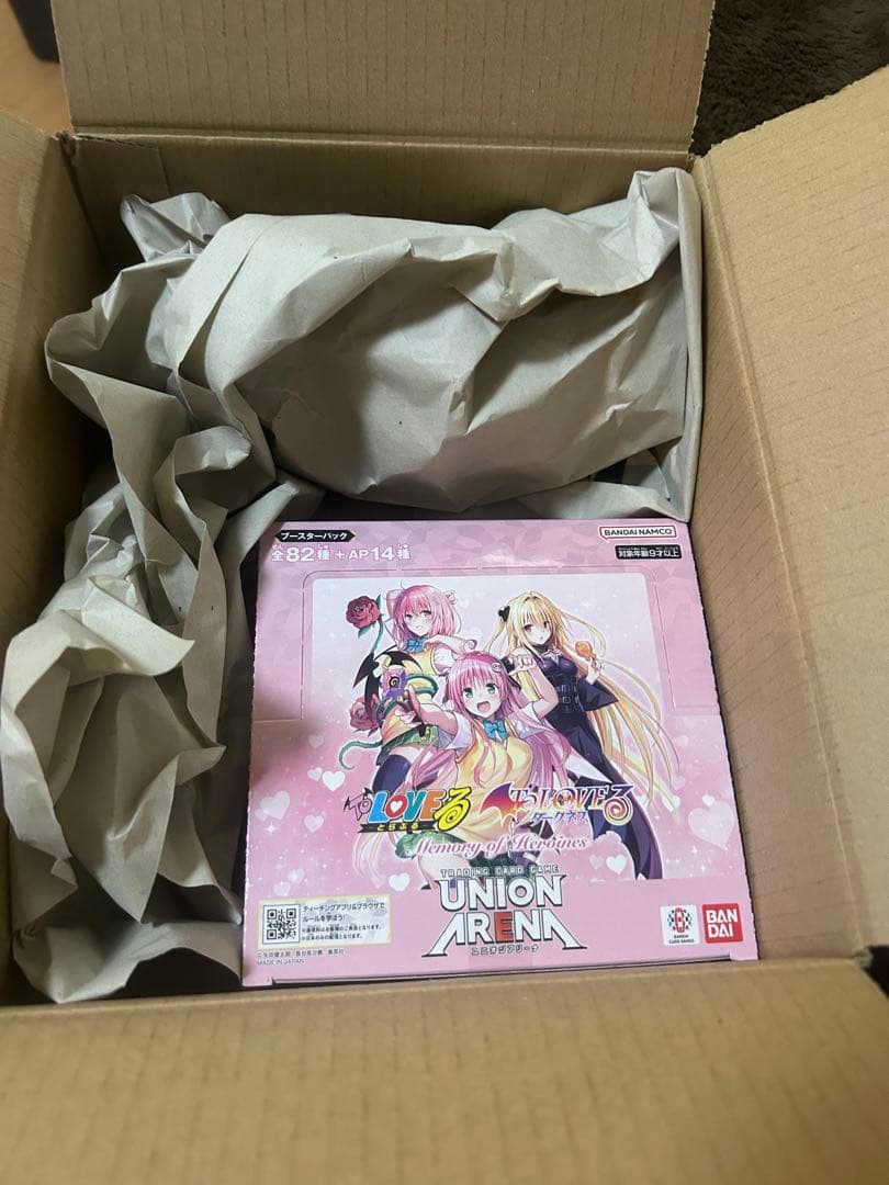 未開封テープ付UNION ARENAユニオンアリーナ ユニアリTo LOVEる-