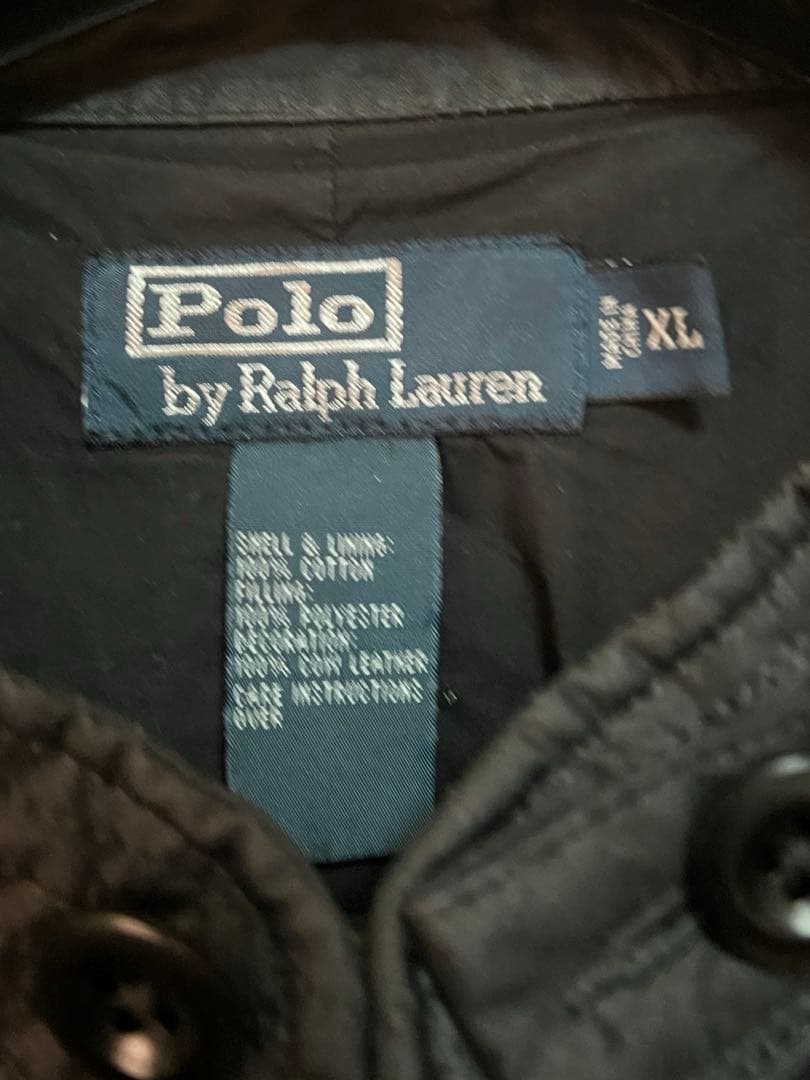 Polo by Ralph Lauren ブラックベスト XL