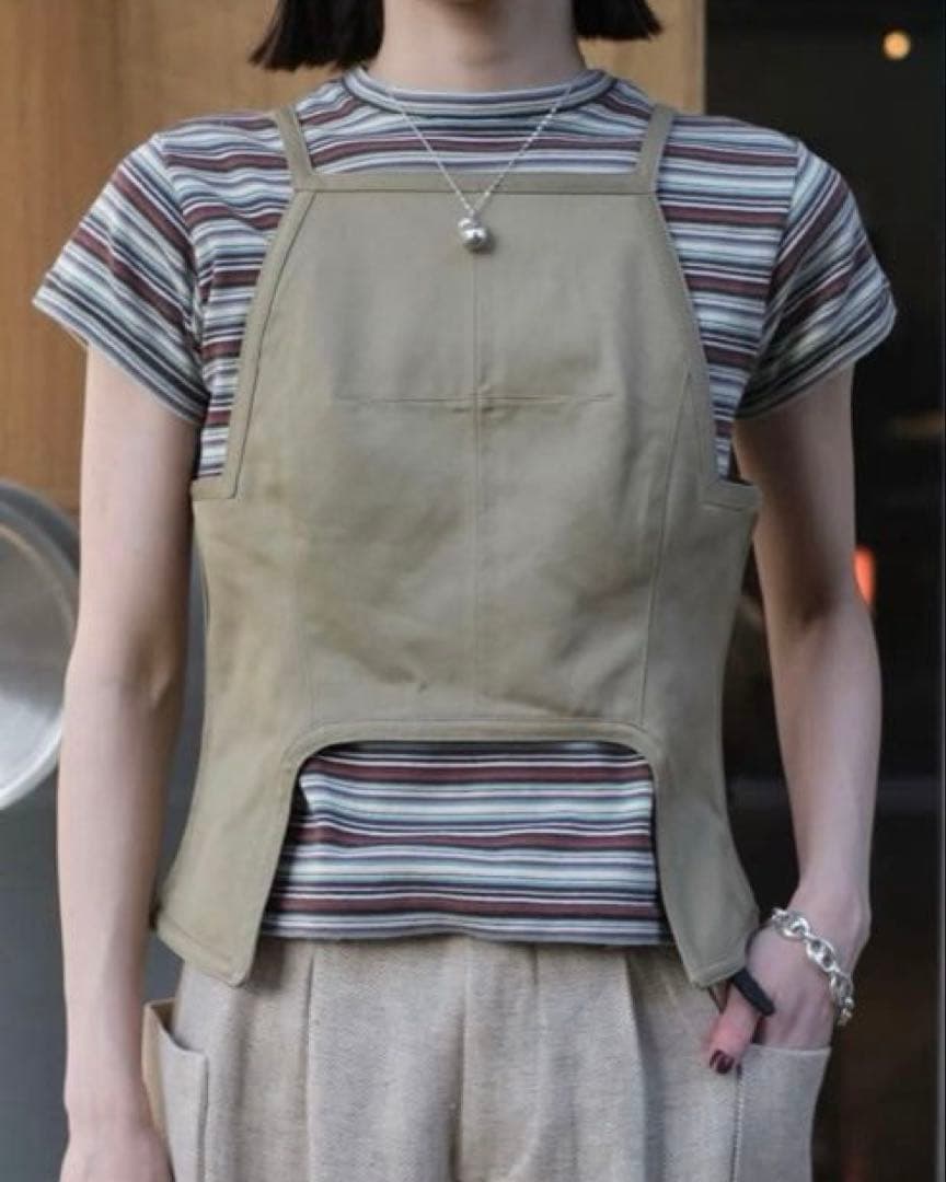 トップス FUMIKA UCHIDA Uniform Weapon Square-neck