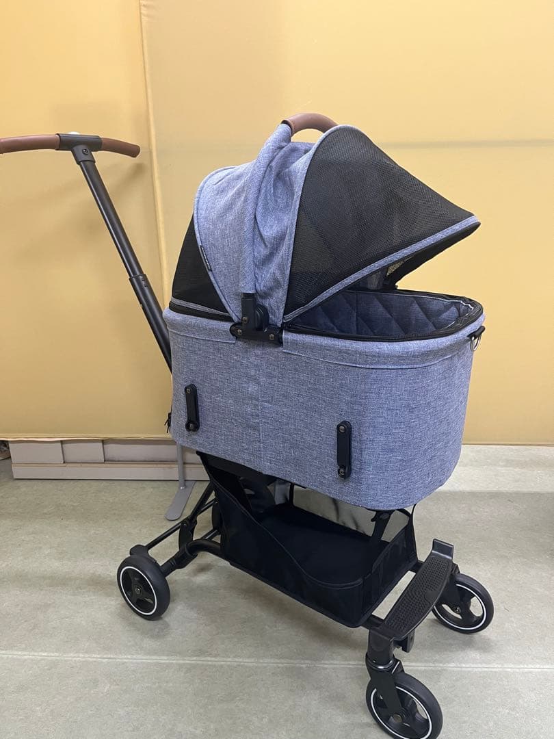 Air Buggy Fitt Wiz（エアバギーフィットウィズ） メランジデニム