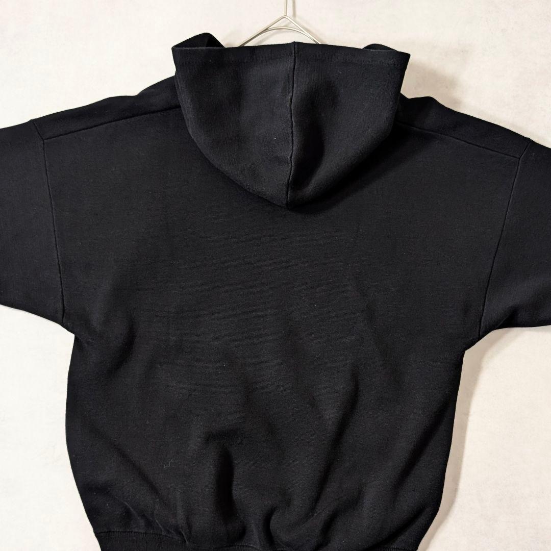 美品★ENFOLD エンフォルド COミラノリブパーカ サイズ38 ブラック