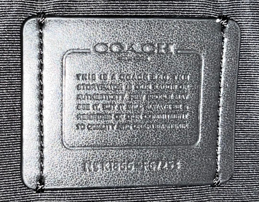 極美品　コーチ 67253 ビジネスバッグ レザー 肩掛け 黒 A4可