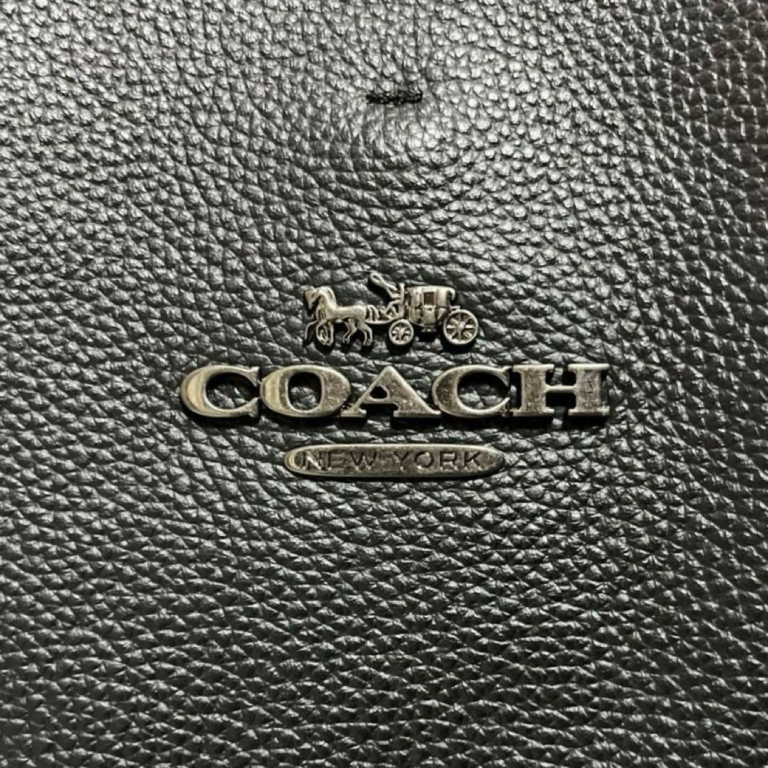 極美品　コーチ 67253 ビジネスバッグ レザー 肩掛け 黒 A4可