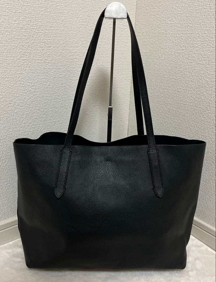 極美品　コーチ 67253 ビジネスバッグ レザー 肩掛け 黒 A4可