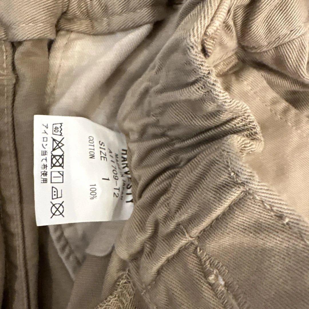 ハーベスティー　チノクロスサーカスパンツ