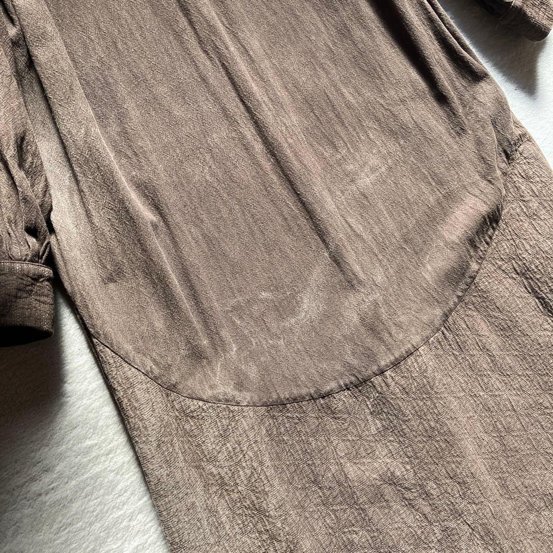 moomoo　コズミックワンダー　フラワーオブライフ刺し子織ドレス