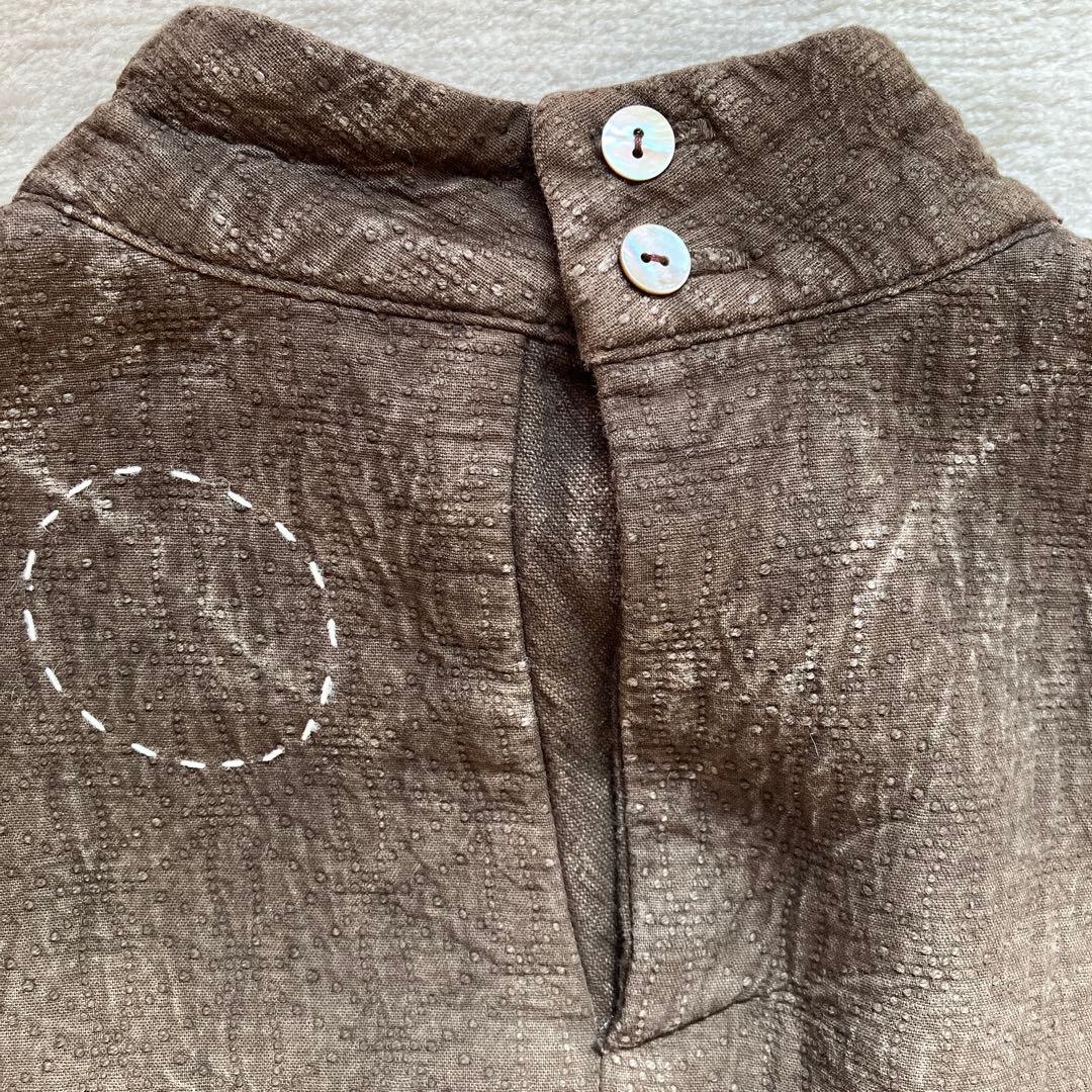 moomoo　コズミックワンダー　フラワーオブライフ刺し子織ドレス