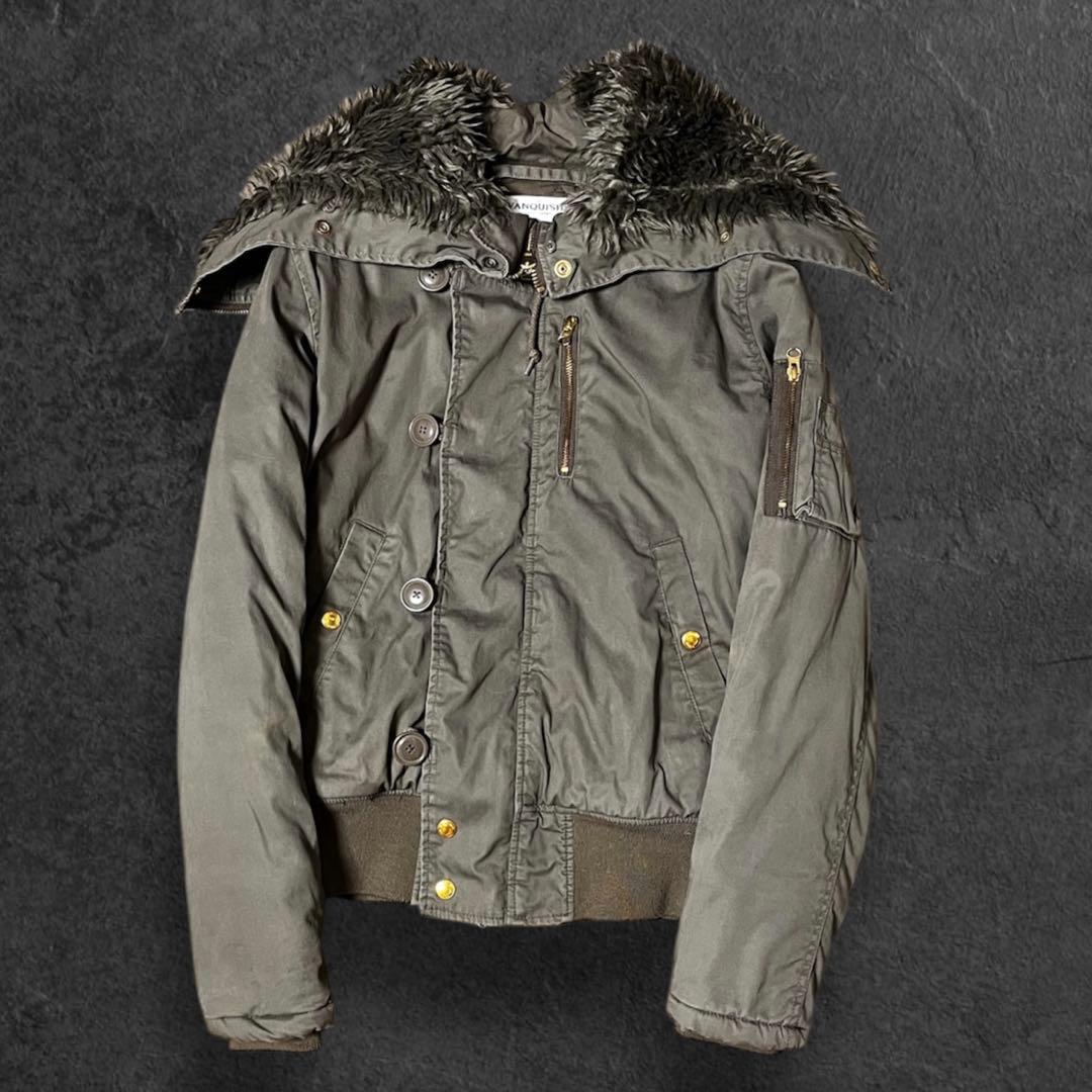 00s Archive opium N2b Jacket オリーブグリーン M