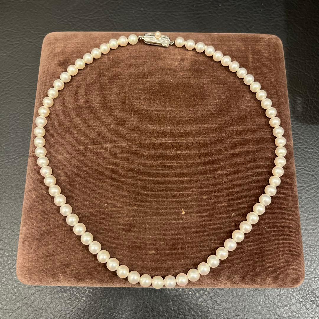 MIKIMOTOシンプルパールネックレス