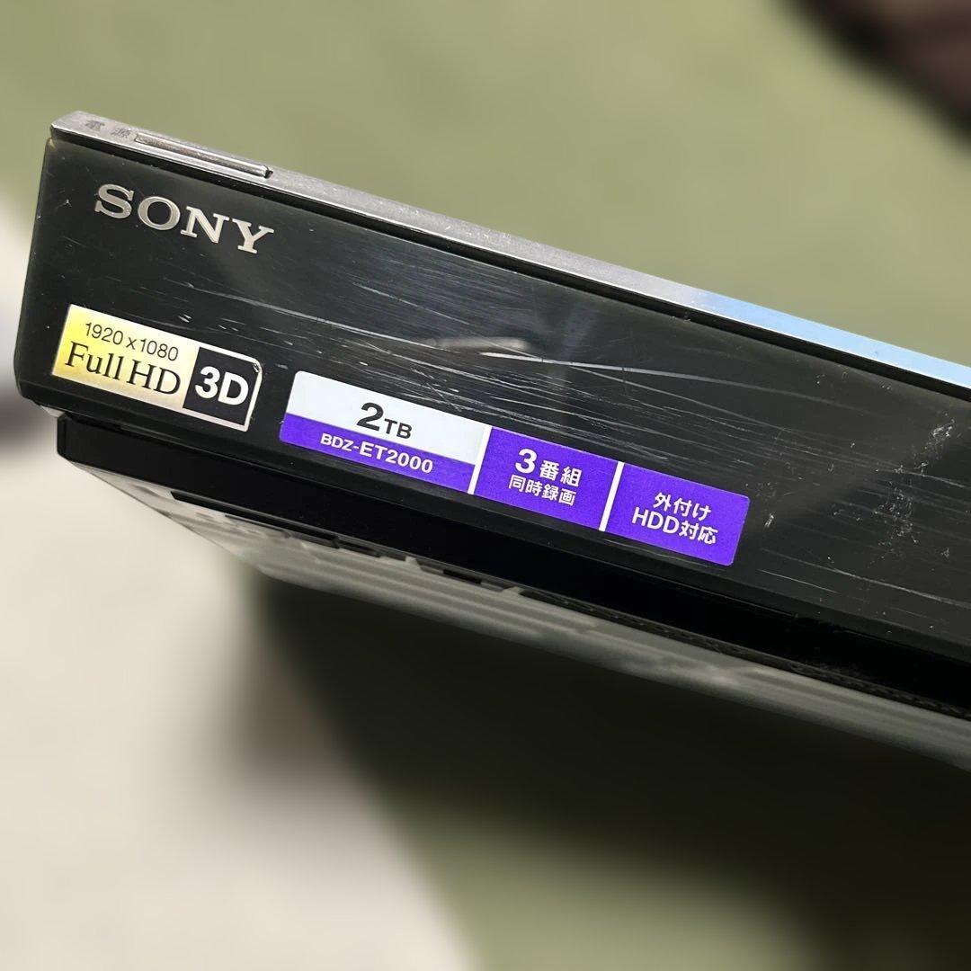 SONY☆三番組同時録画☆BDZ-ET2000☆2テラ