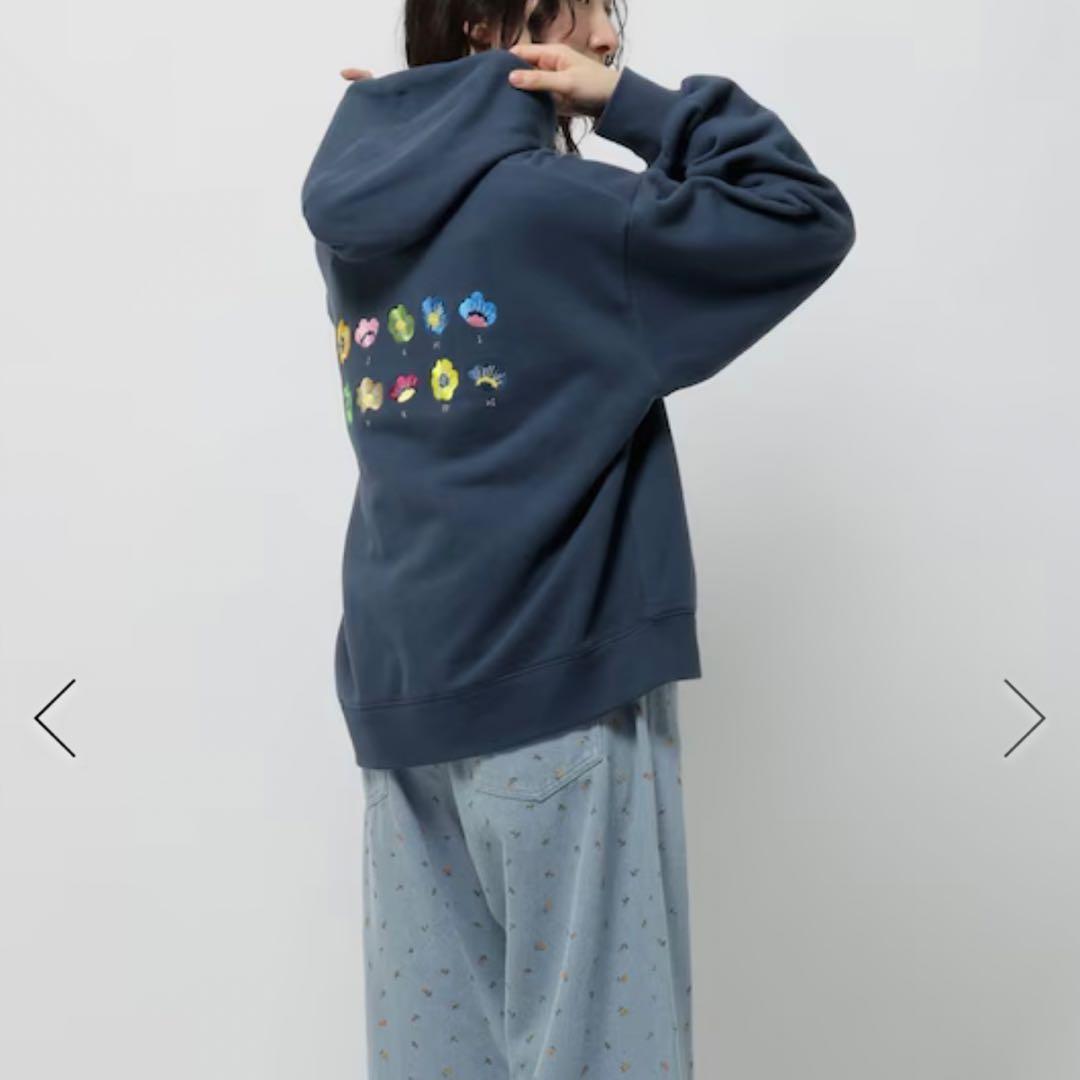 【ボーイフレンド シーズン2】コラボ フラワープルオーバーフーディー　Lサイズ