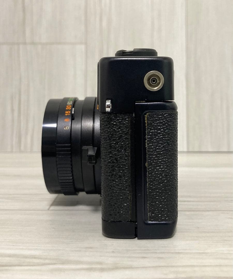 『動作確認済み』Konica C35 FD ブラックボディ フィルムカメラ