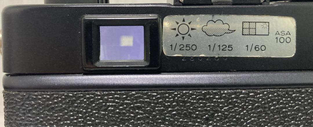 『動作確認済み』Konica C35 FD ブラックボディ フィルムカメラ