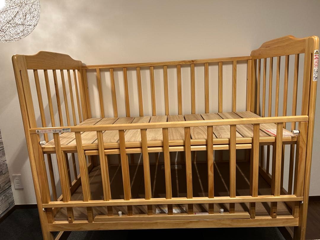 【美品】KATOJI ハイシートベビーベッド　連休限定値下げ！早い者勝ち！