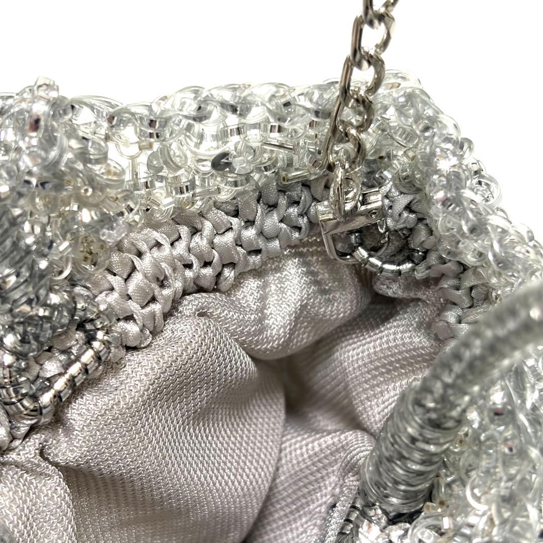 【美品】ANTEPRIMA ワイヤーグリッター　2WAY ショルダーバッグ