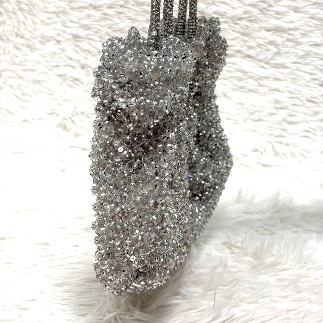 【美品】ANTEPRIMA ワイヤーグリッター　2WAY ショルダーバッグ