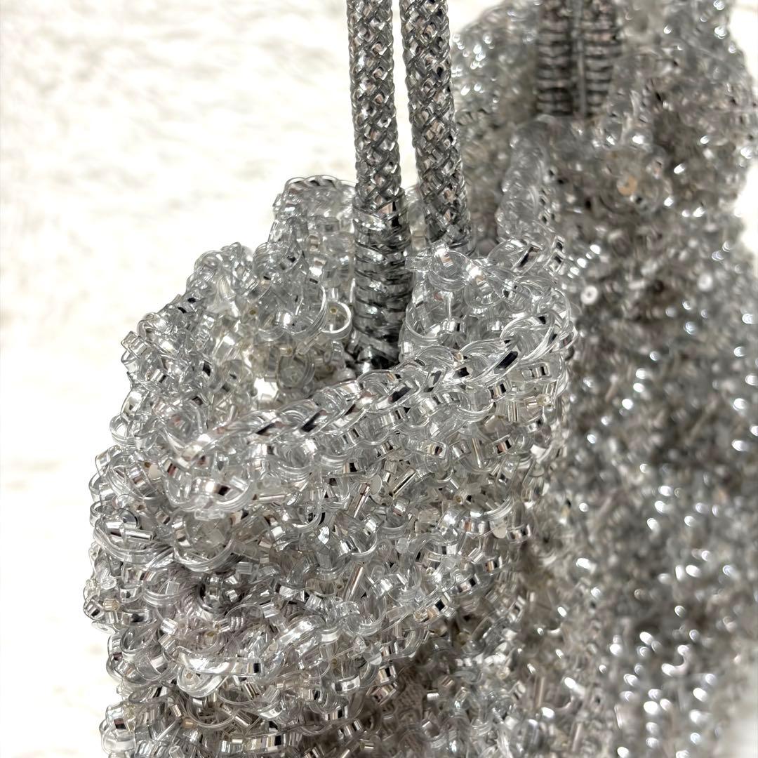 【美品】ANTEPRIMA ワイヤーグリッター　2WAY ショルダーバッグ