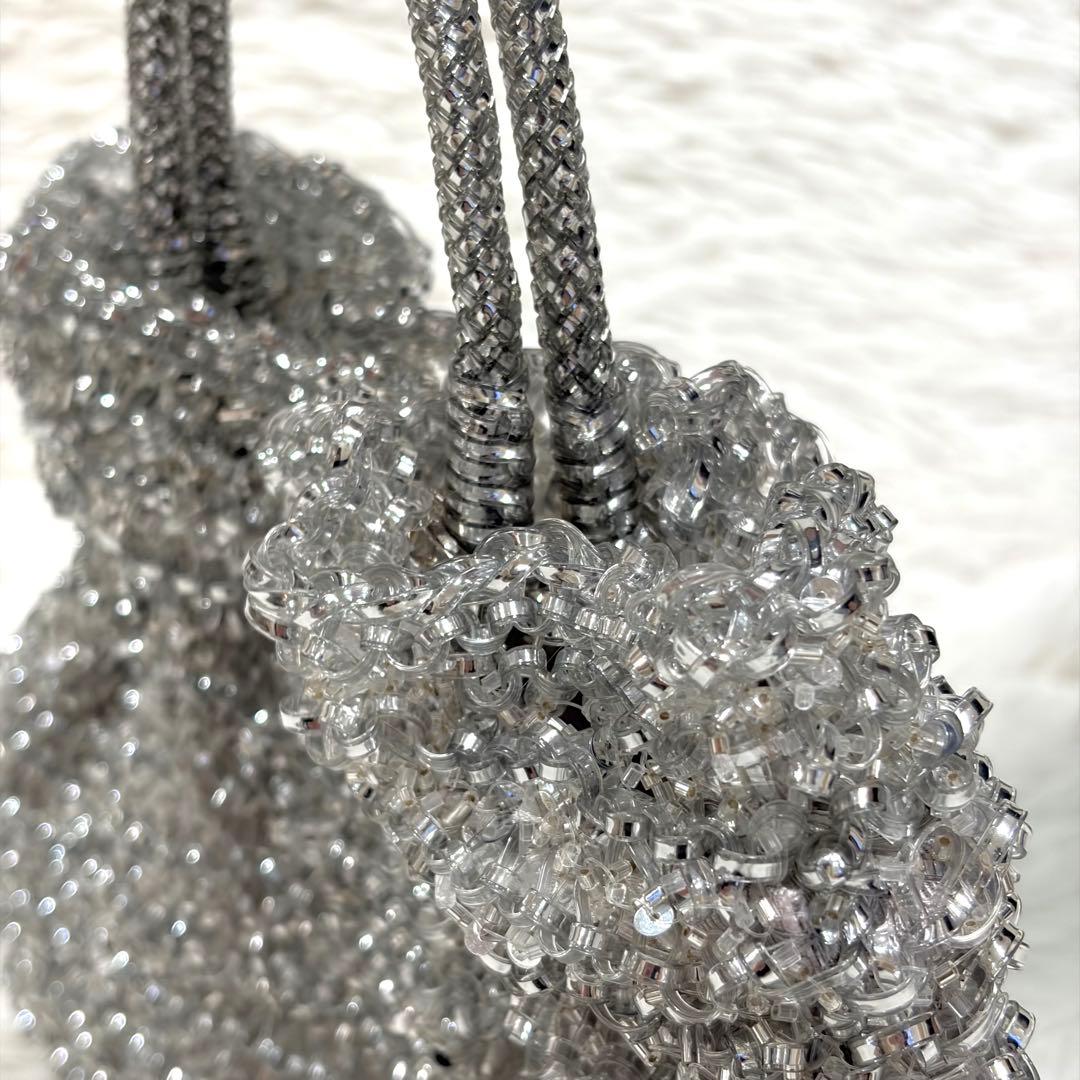 【美品】ANTEPRIMA ワイヤーグリッター　2WAY ショルダーバッグ