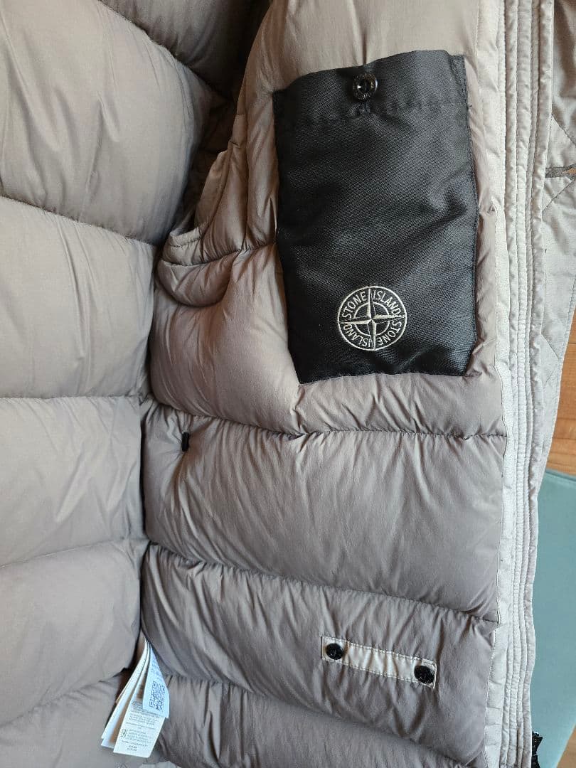 Stone  ベージュ ダウンジャケットXL